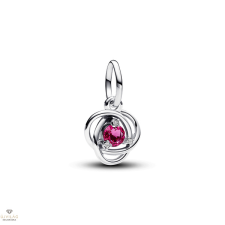 Pandora rózsaszín végtelenség köre függő charm - 793125C10 egyéb ékszer