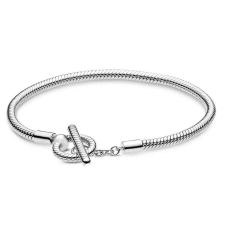 Pandora stílusú karlánc - T kapcsos- 18 cm karkötő