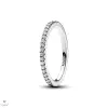 Pandora szikrázó karika gyűrű 52-es méret - 192999C01-52