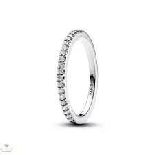 Pandora szikrázó karika gyűrű 52-es méret - 192999C01-52 gyűrű