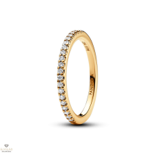 Pandora szikrázó karika gyűrű 58-as méret - 162999C01-58 gyűrű