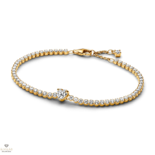 Pandora Szikrázó szív teniszkarkötő 20 cm - 560041C01-20 karkötő
