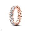Pandora szikrázó váltakozó köves gyűrű 52-es méret - 183021C01-52