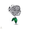Pandora szikrázó virágzó rózsa charm - 793201C01