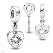 Pandora szív charm - 799294C01 egyéb ékszer
