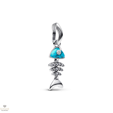 Pandora türkizszínű halszálka függő charm - 793894C01 medál