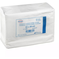Panep géz, kompressziós, 8 réteg, nem steril, 100 darab 10×20 cm gyógyászati segédeszköz