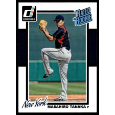 Panini 2014-2015 Donruss Rated Rookie #201 Masahiro Tanaka gyűjthető kártya