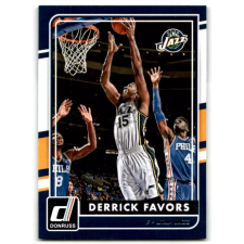 Panini 2015-16 Donruss #171 Derrick Favors gyűjthető kártya