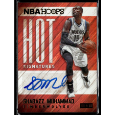 Panini 2015-16 Hoops Hot Signatures #HS-SM Shabazz Muhammad gyűjthető kártya