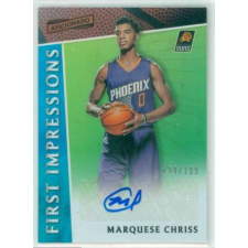 Panini 2016-17 Aficionado Basketball First Impressions Autograph #3 Marquese Chriss RC AU  194/199 gyűjthető kártya