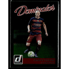 Panini 2016 Donruss Dominators #49 Andres Iniesta gyűjthető kártya