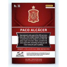 Panini 2016 Panini Panini Uefa Euro Prizm Base #36 Paco Alcacer gyűjthető kártya