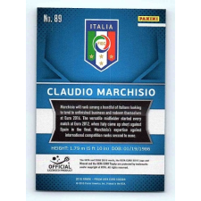 Panini 2016 Panini Panini Uefa Euro Prizm Base #89 Claudio Marchisio gyűjthető kártya