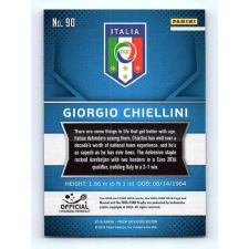 Panini 2016 Panini Panini Uefa Euro Prizm Base #90 Giorgio Chiellini gyűjthető kártya