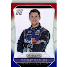 Panini 2016 Panini Prizm Prizms Red White and Blue #11 Denny Hamlin gyűjthető kártya