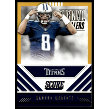 Panini 2016 Score Signal Callers Gold #24 Marcus Mariota gyűjthető kártya