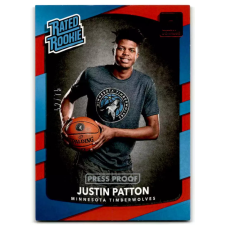 Panini 2017-18 Donruss Press Proof Red #185 Justin Patton RR */75 gyűjthető kártya
