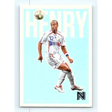 Panini 2017-18 Nobility Soccer Base #18 Thierry Henry futball felszerelés