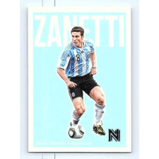 Panini 2017-18 Nobility Soccer Base #36 Javier Zanetti futball felszerelés