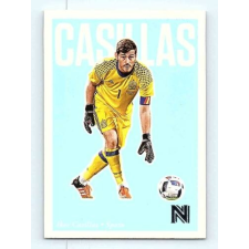 Panini 2017-18 Nobility Soccer Base #74 Iker Casillas futball felszerelés