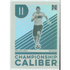Panini 2017-18 Nobility Soccer Championship Caliber #2 Miroslav Klose futball felszerelés