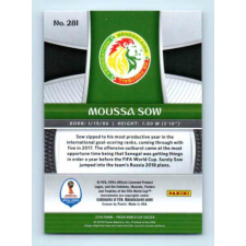 Panini 2017-18 Panini Prizm World Cup Soccer Base #281 Moussa Sow gyűjthető kártya