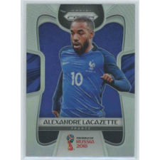 Panini 2017-18 Panini Prizm World Cup Soccer Base Silver #76 Alexandre Lacazette gyűjthető kártya