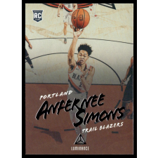 Panini 2018-19 Panini Chronicles Luminance #167 Anfernee Simons gyűjthető kártya