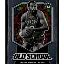 Panini 2019-20 Panini Mosaic Old School #7 Moses Malone gyűjthető kártya