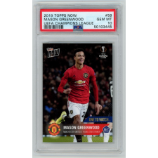 Panini 2019 Topps Now UEFA Champions League PSA 10 #59 Mason Greenwood gyűjthető kártya