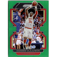 Panini 2021-22 Panini Prizm Green Prizms #265 Hakeem Olajuwon gyűjthető kártya