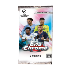 Panini 2021-22 Topps Chrome UEFA Champions League Collection Soccer Hobby csomag gyűjthető kártya