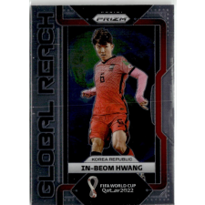 Panini 2022 Panini Prizm World Cup Global Reach #6 In-Beom Hwang gyűjthető kártya