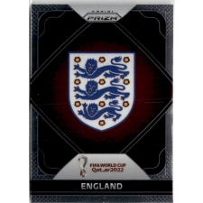 Panini 2022 Panini Prizm World Cup Team Badges #9 England gyűjthető kártya