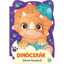 Pannon-Literatúra Kft. Dinócskák - Kifestő kicsiknek gyermek- és ifjúsági könyv