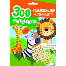 Pannon-Literatúra Kft. Szafarikaland készségfejlesztő - 300 matricával gyermek- és ifjúsági könyv