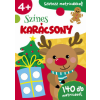 Pannon-Literatúra Kft. Színes karácsony - 140 db matricával