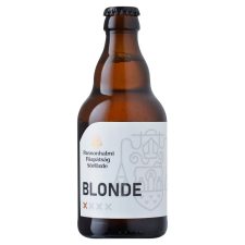 Pannonhalmi Főapátság Sörfőzde Blonde szűretlen világos sör 5% 0,33 l sör
