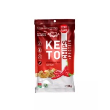 Pannónia Kincse Pannónia Keto chips - pikáns paprikás 30g csokoládé és édesség