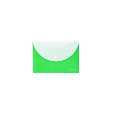 PANTA PLAST A5 Patentos két zsebes irattartó tasak - Neon zöld mappa