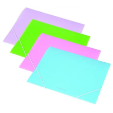 PANTA PLAST Gumis mappa, 15 mm, PP, A4, PANTA PLAST, pasztellzöld mappa