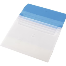 PANTA PLAST Irattartó tasak, A4, PP, 5 részes, , kék tasak