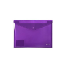 PANTA PLAST Irattartó tasak, A4, PP, patentos, PANTA PLAST, neon lila (INP0410008515) irattartó
