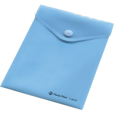 PANTA PLAST Irattartó tasak, A7, PP, patentos, , pasztell kék irattartó