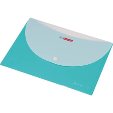 PANTA PLAST Irattartó tasak, DL, PP, patentos, két zsebes, PANTA PLAST, pasztell zöld tasak
