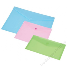 PANTA PLAST Irattartó tasak, DL, PP, patentos, PANTA PLAST, pasztell kék (INP410003703) irattartó
