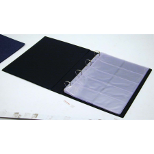 PANTA PLAST Névjegytartó, 400 db-os, gyűrűs, PANTAPLAST, kék hegesztés