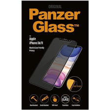 PanzerGlass A PanzerGlass széleiről szóló adatvédelem az Apple iPhone XR / 11 Black esetén mobiltelefon kellék