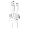 PanzerGlass Adatkábel Empower Racing USB - Type-C 120cm ezüst/fehér EM30290